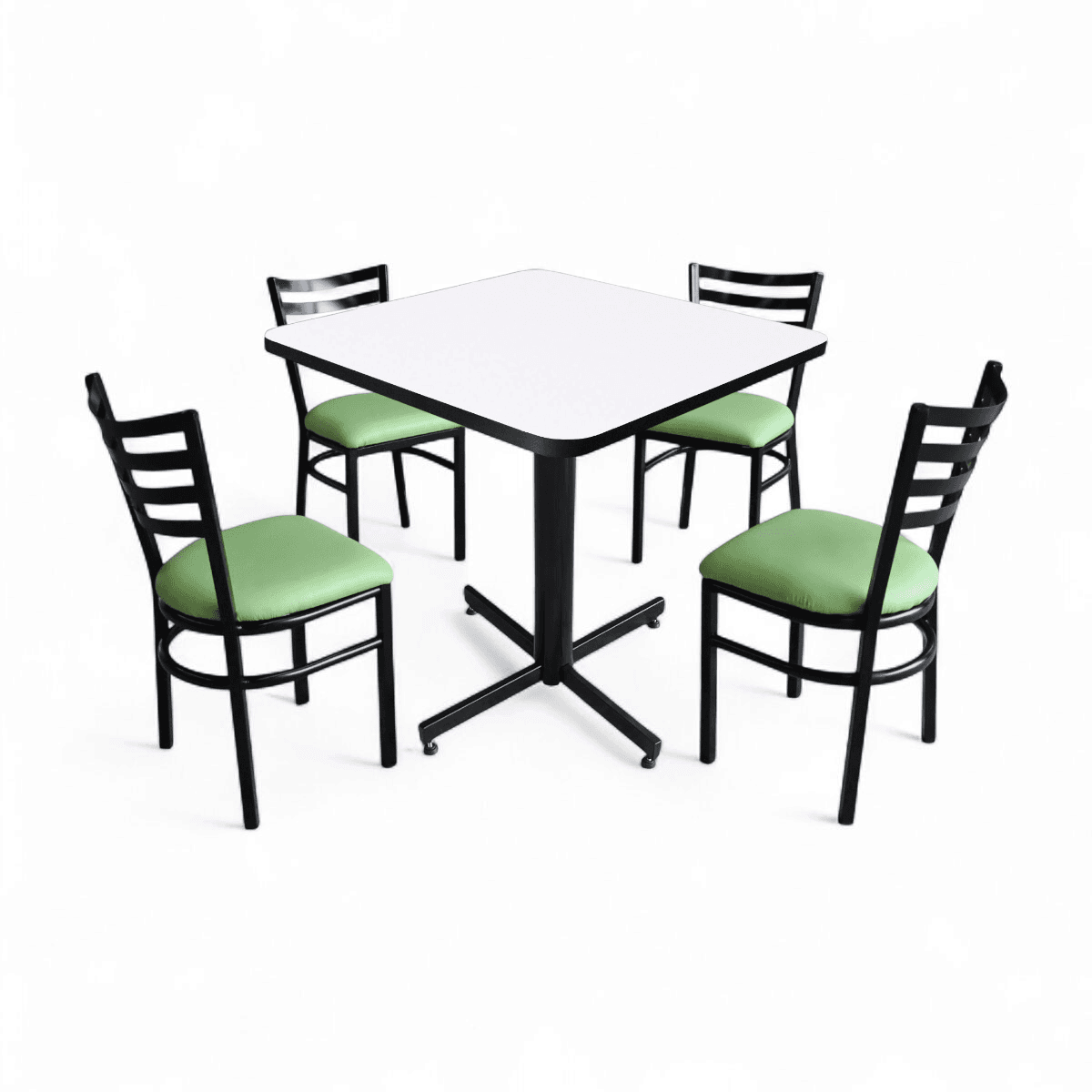 Conjunto Modelo Italia Blanco - estándar 4 sillas view 8