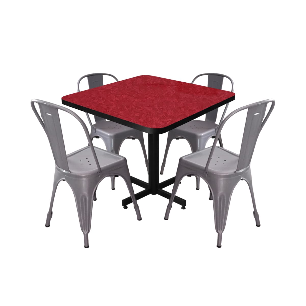 Conjunto modelo Tolix, estándar con 4 sillas view 31