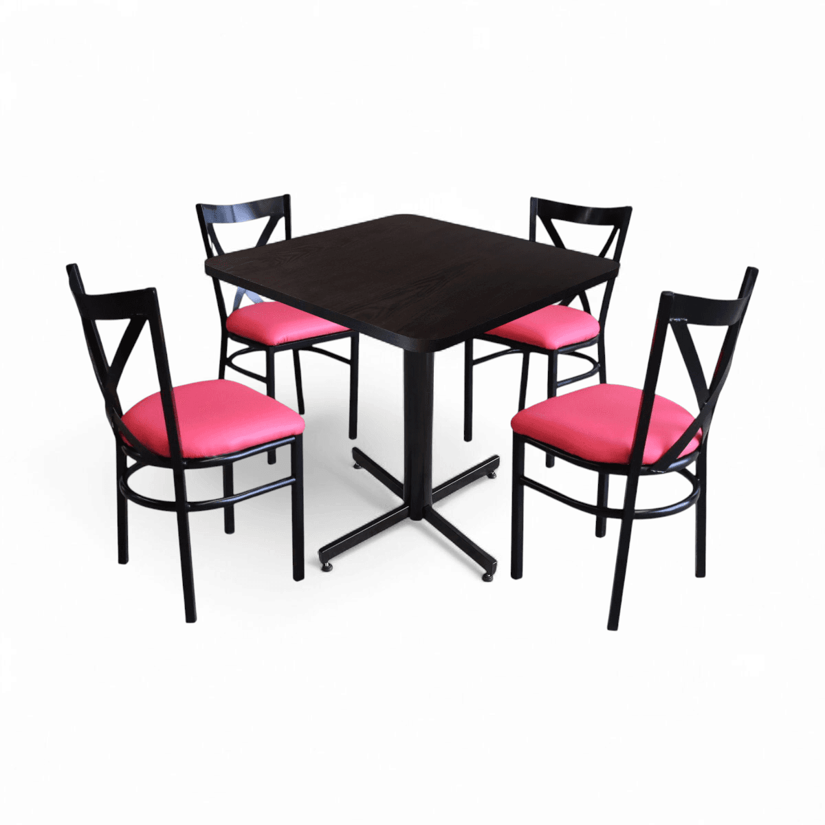 Conjunto Modelo Roma Wengue - estándar 4 sillas view 9