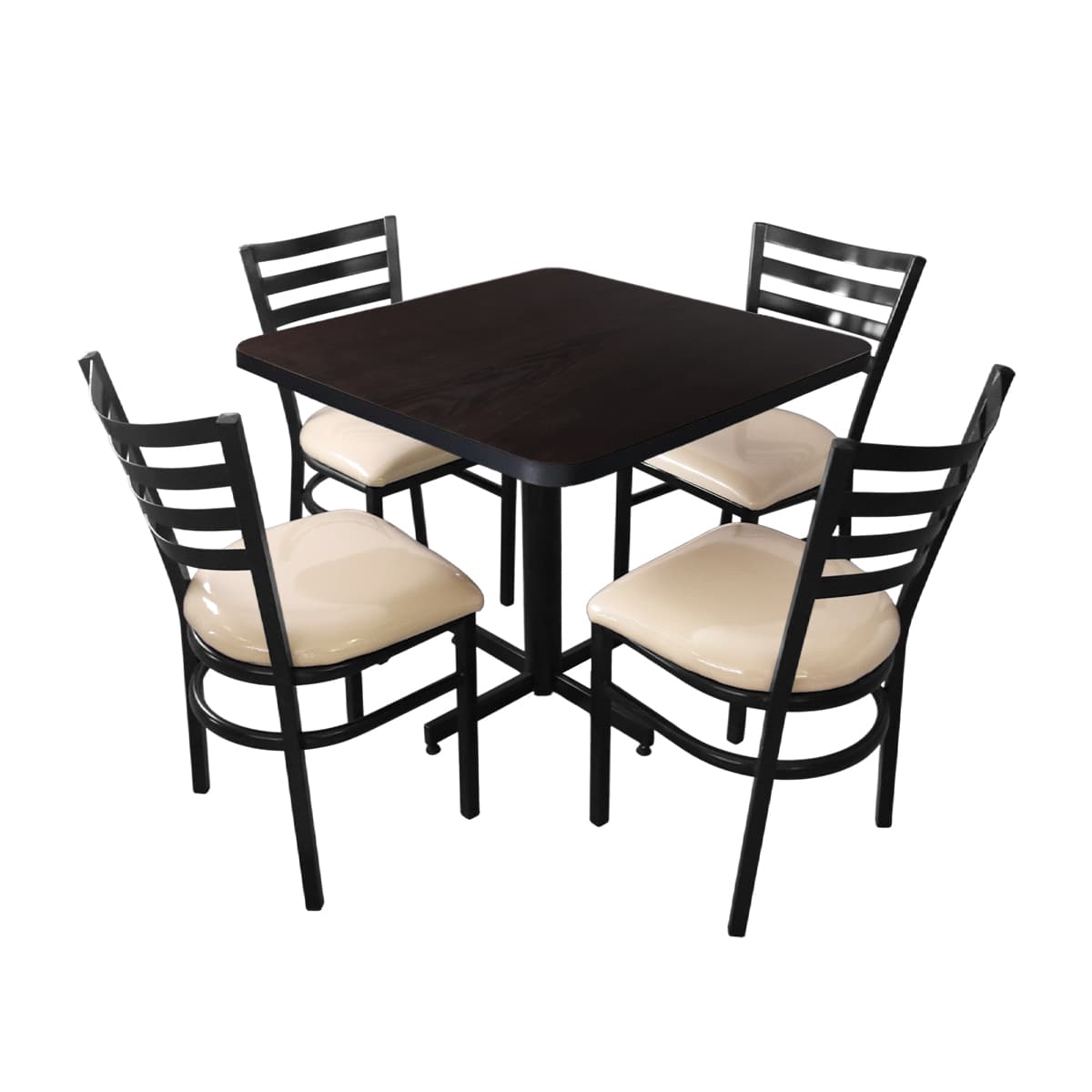 Conjunto modelo Italia, estándar 4 sillas