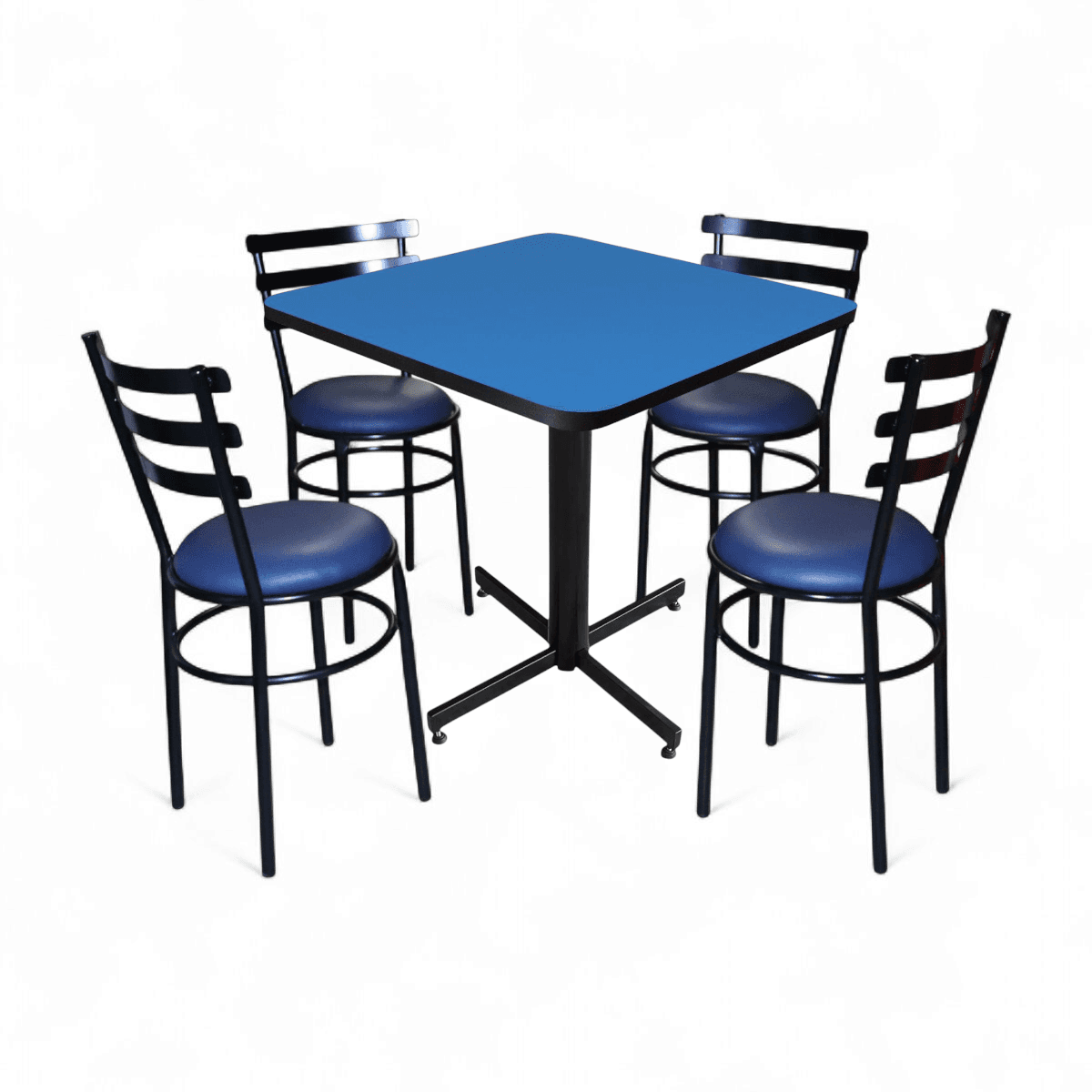 Conjunto Modelo Solera Azul Polar - estándar 4 sillas view 6