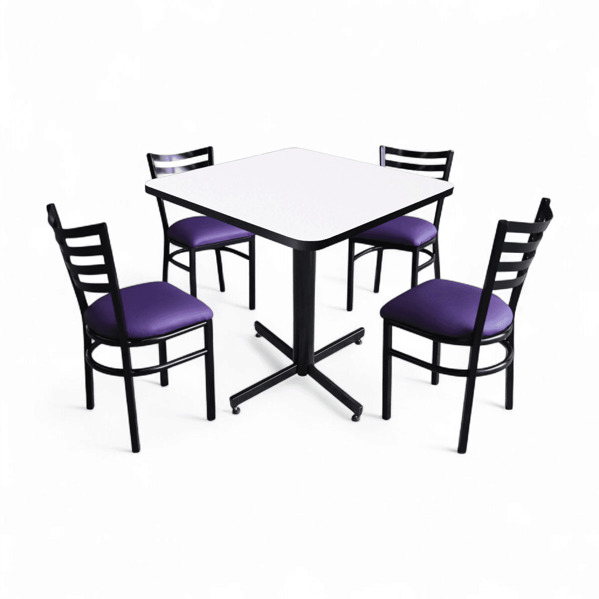 Conjunto Modelo Italia Blanco - estándar 4 sillas view 11