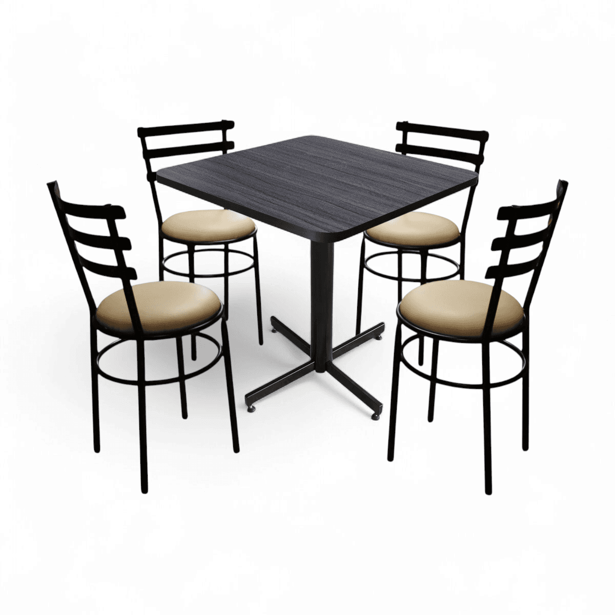 Conjunto Modelo Solera Gris Imperial - estándar 4 sillas view 8