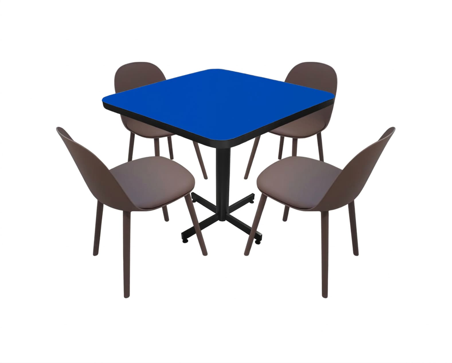 Conjunto Modelo Nova Azul Rey - estándar 4 sillas view 2