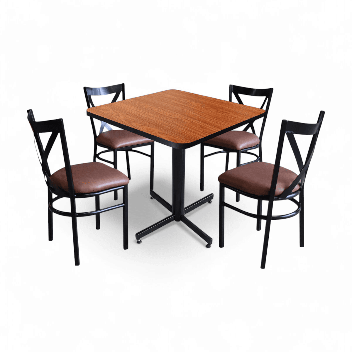 Conjunto Modelo Roma Roble - estándar 4 sillas view 2