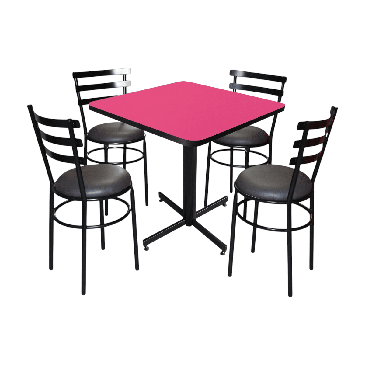 Conjunto Modelo Solera Rosa Mate - estándar 4 sillas view 14