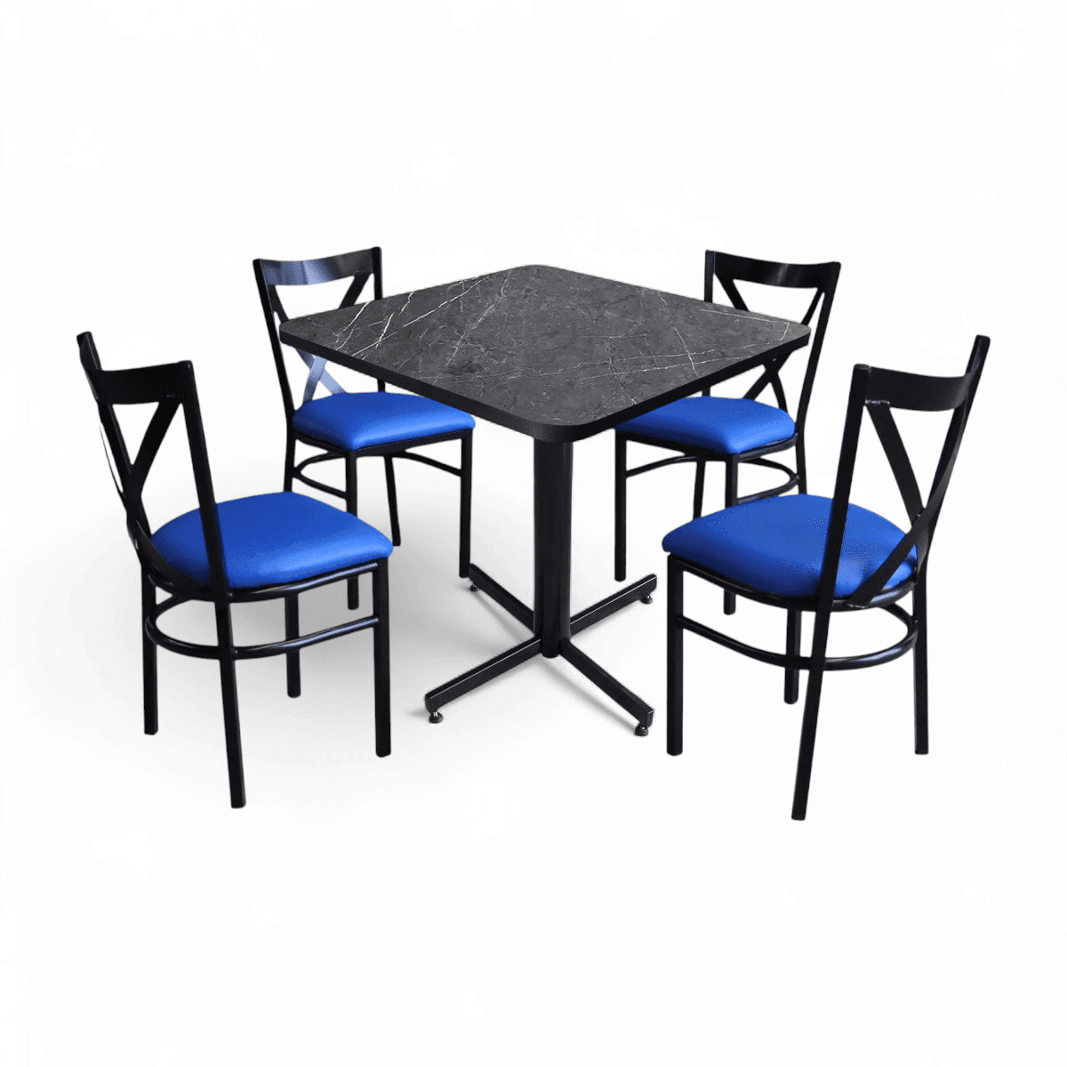 Conjunto Modelo Roma Gris Carrara - estándar 4 sillas view 13