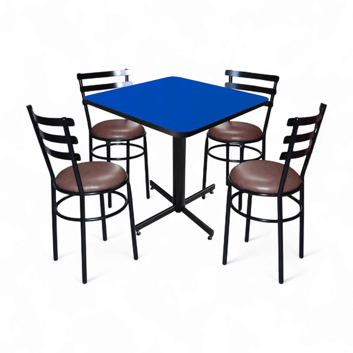 Conjunto Modelo Solera Azul Rey - estándar 4 sillas view 12