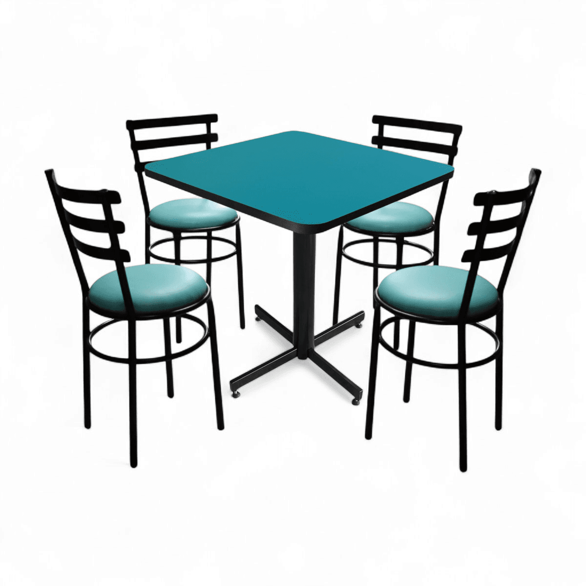 Conjunto Modelo Solera Turquesa - estándar 4 sillas view 17