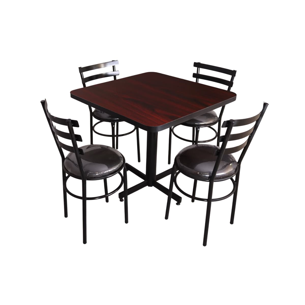 Conjunto Modelo Solera Caoba - estándar 4 sillas view 16