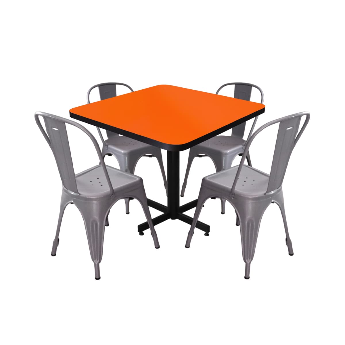 Conjunto modelo Tolix, estándar con 4 sillas view 37