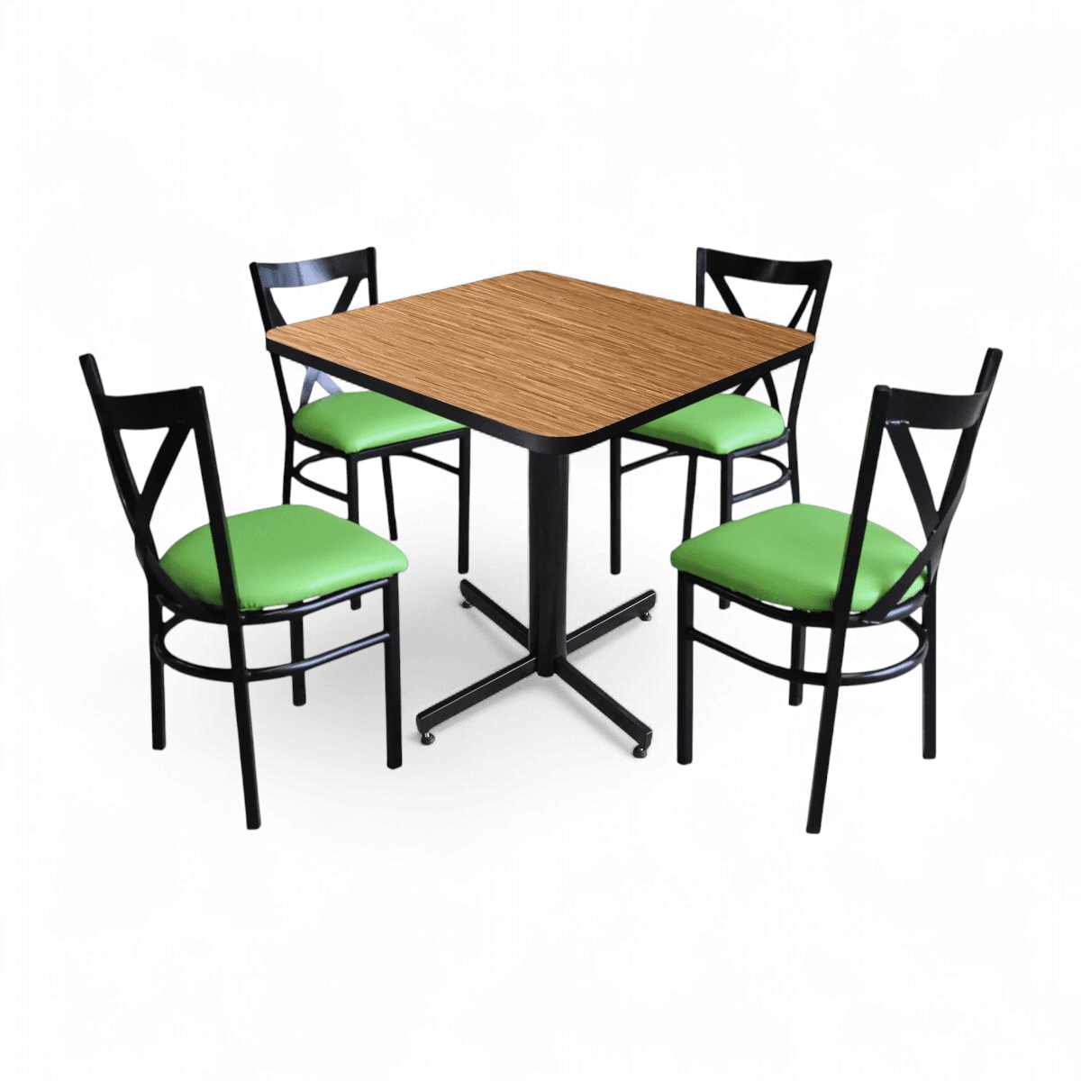 Conjunto Modelo Roma Golden Bambú - estándar 4 sillas view 11