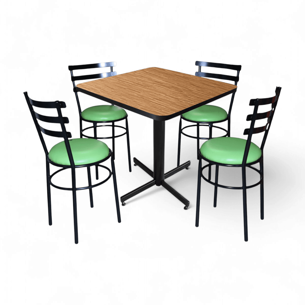 Conjunto Modelo Solera Golden Bambú - estándar 4 sillas view 3