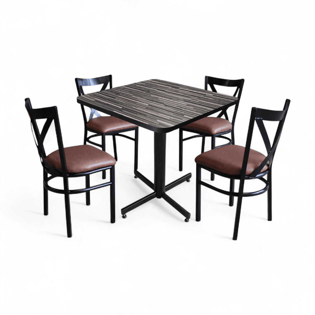 Conjunto Modelo Roma Duelilla - estándar 4 sillas view 4