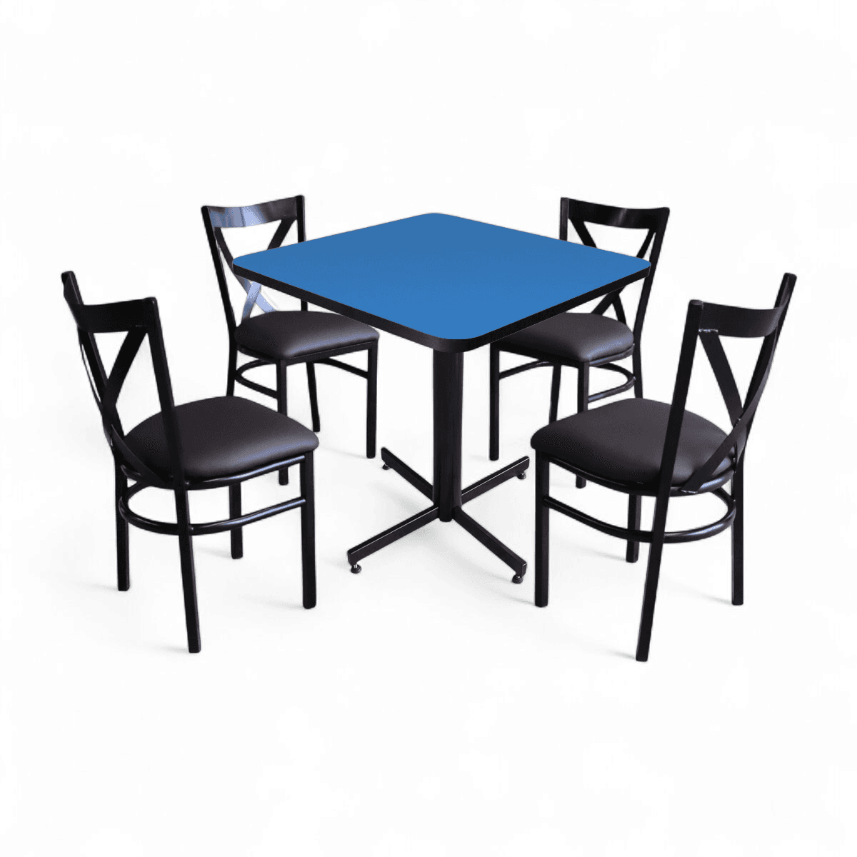 Conjunto Modelo Roma Azul Polar - estándar 4 sillas view 4