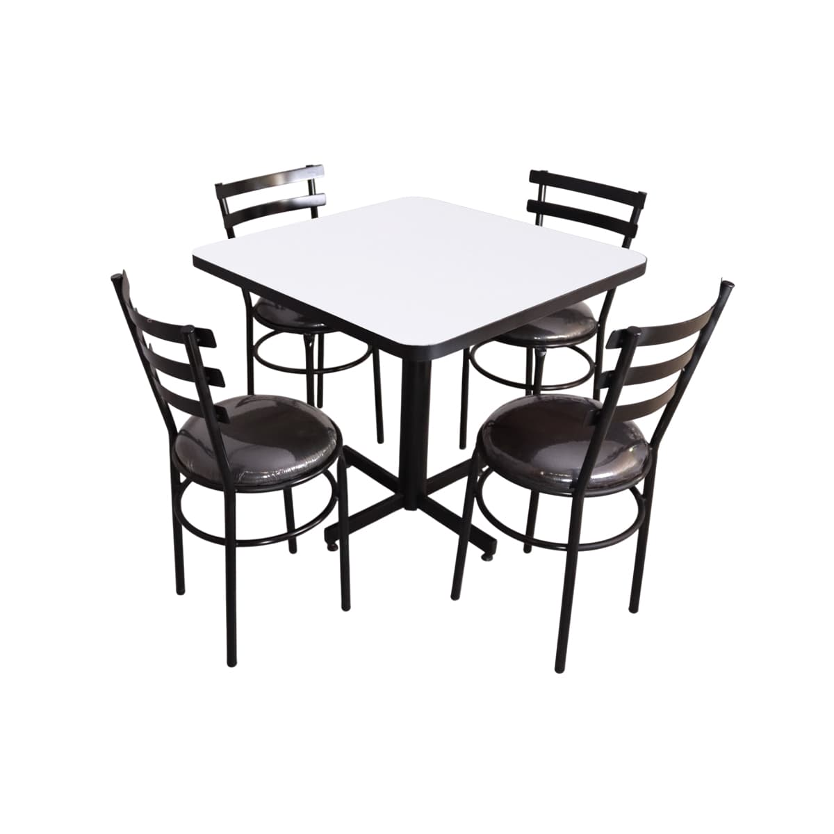 Conjunto Modelo Solera Blanco - estándar 4 sillas