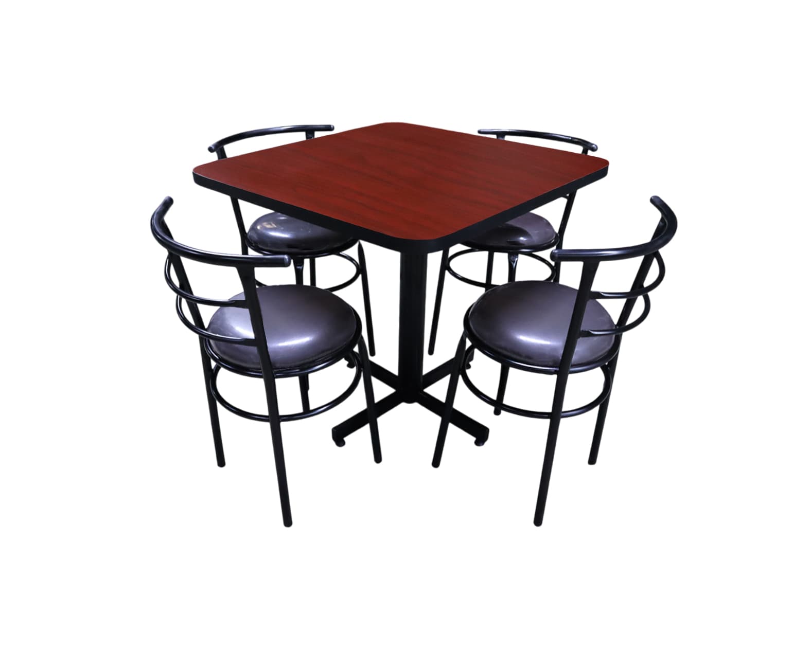 Conjunto Modelo Chabeli Caoba - estándar 4 sillas view 5