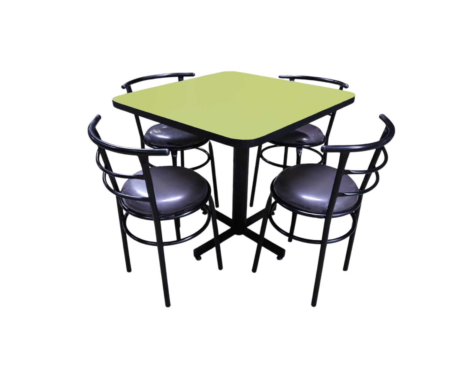 Conjunto Modelo Chabeli Verde Manzana - estándar 4 sillas view 5