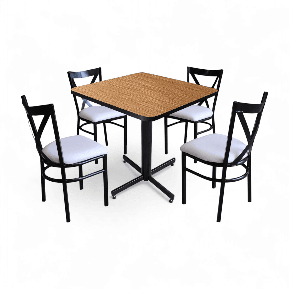 Conjunto Modelo Roma Golden Bambú - estándar 4 sillas view 14