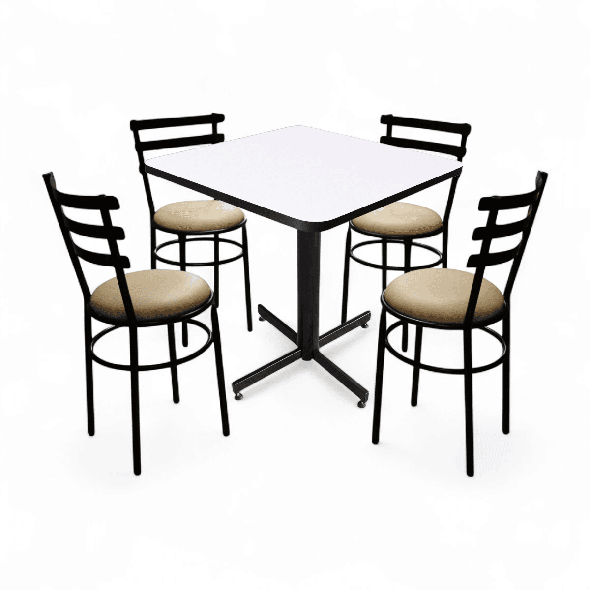 Conjunto Modelo Solera Blanco - estándar 4 sillas view 6