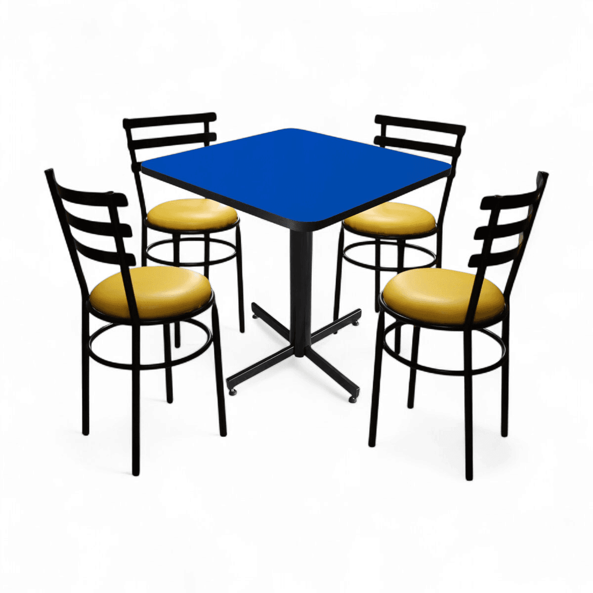 Conjunto Modelo Solera Azul Rey - estándar 4 sillas view 17