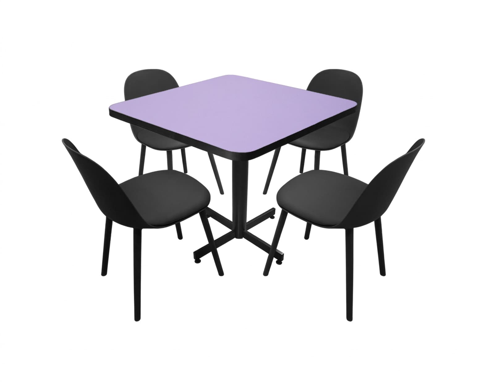 Conjunto Modelo Nova Lila - estándar 4 sillas view 2