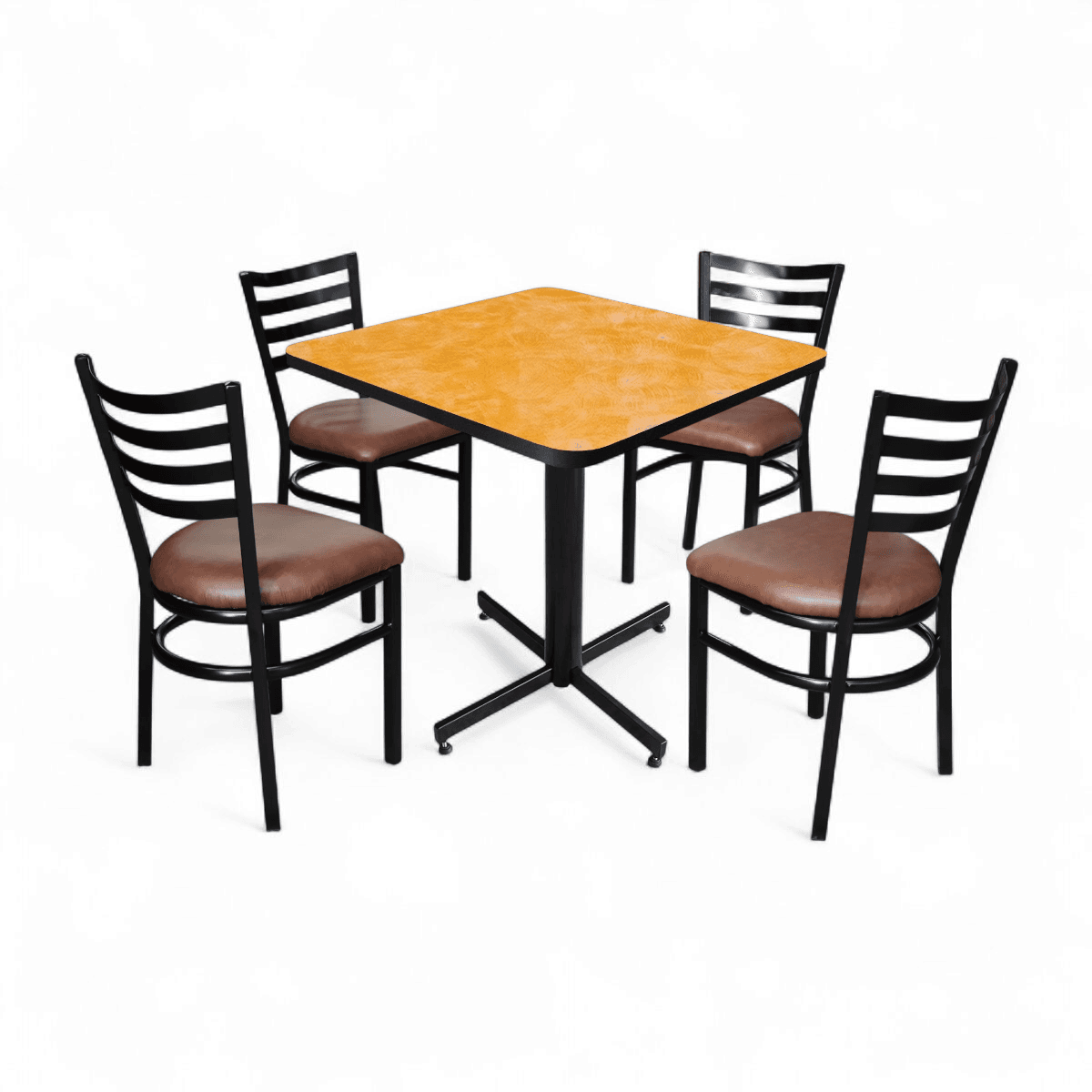 Conjunto Modelo Italia Amarillo Deslavado - estándar 4 sillas view 13