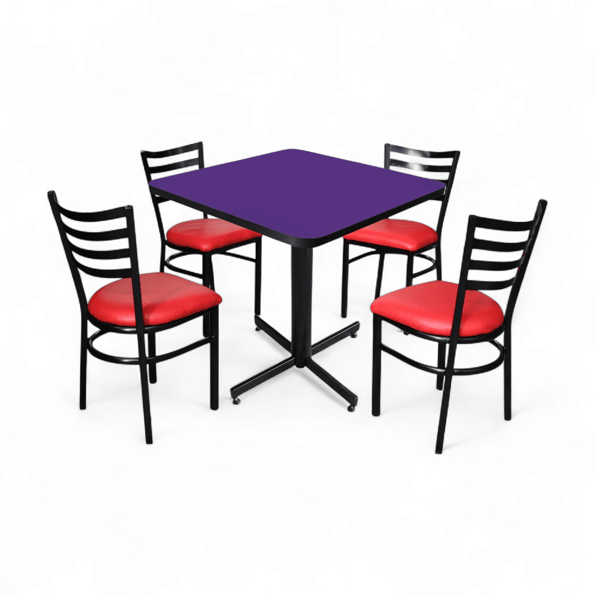 Conjunto Modelo Italia Morado - estándar 4 sillas view 12