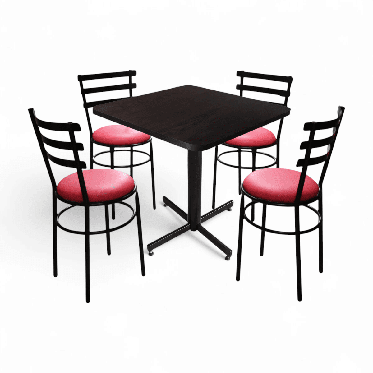 Conjunto Modelo Solera Wengue - estándar 4 sillas view 5