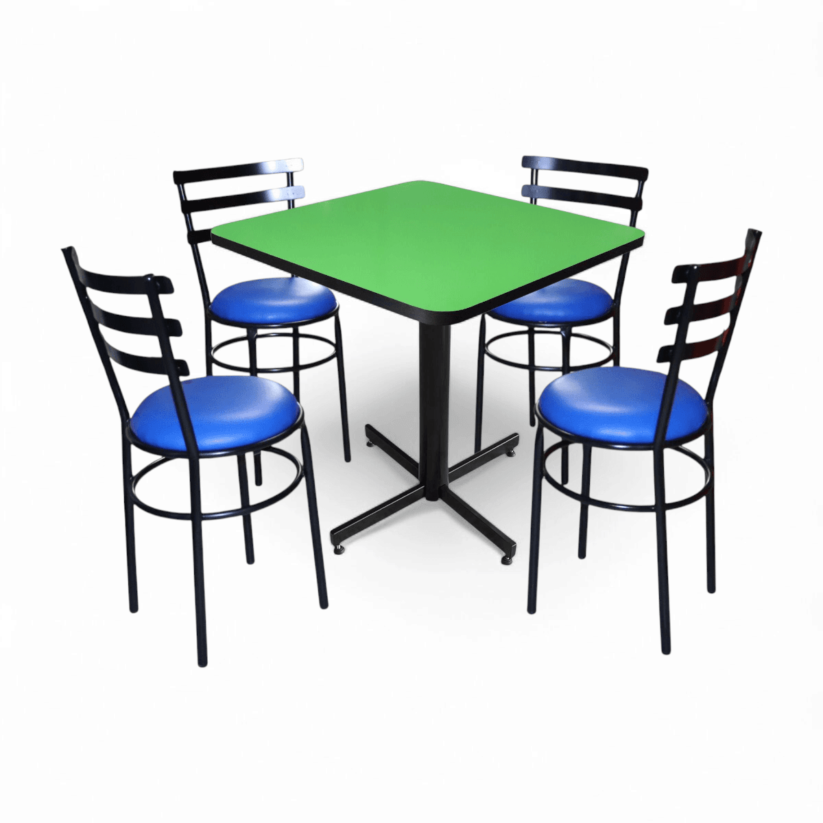 Conjunto Modelo Solera Verde Limón - estándar 4 sillas view 3