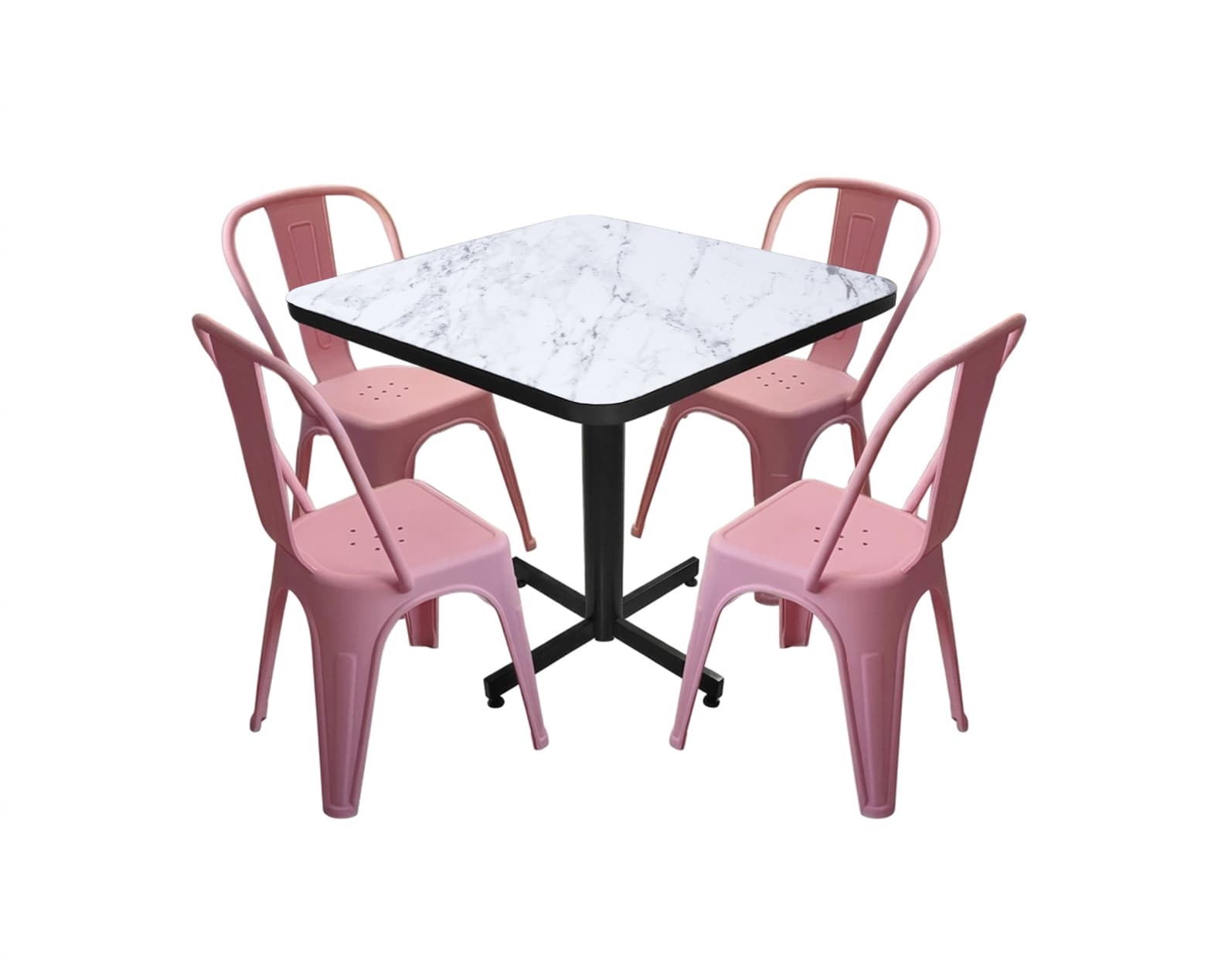 Conjunto Modelo Tolix Marmara - estándar 4 sillas view 3