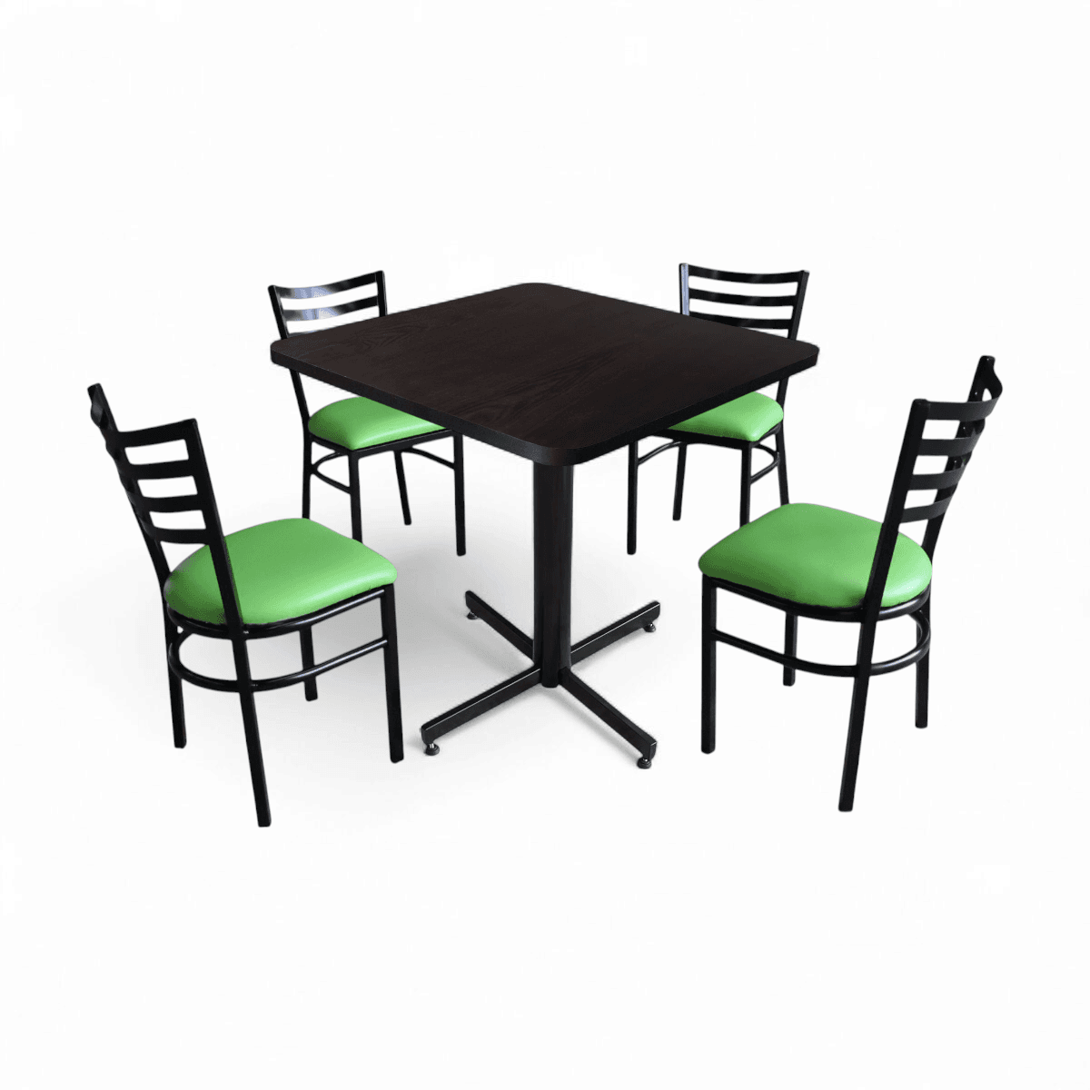 Conjunto Modelo Italia Wengue - estándar 4 sillas view 15