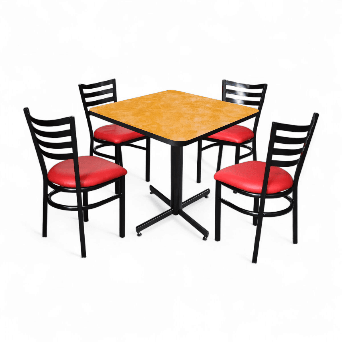 Conjunto Modelo Italia Amarillo Deslavado - estándar 4 sillas view 12