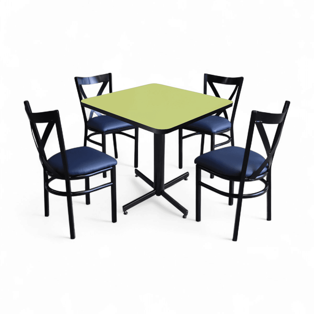 Conjunto Modelo Roma Verde Manzana - estándar 4 sillas view 7