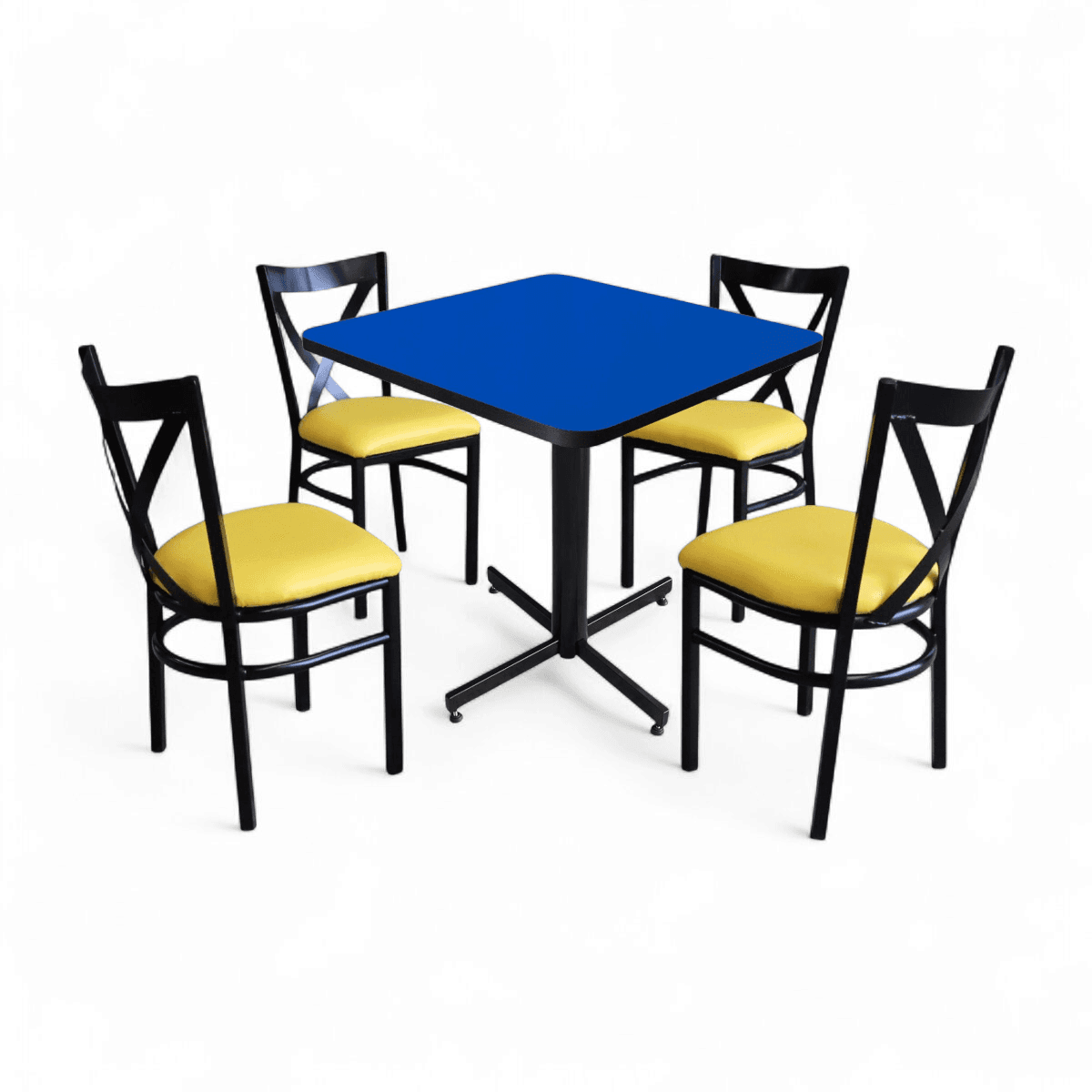 Conjunto Modelo Roma Azul Rey - estándar 4 sillas view 4