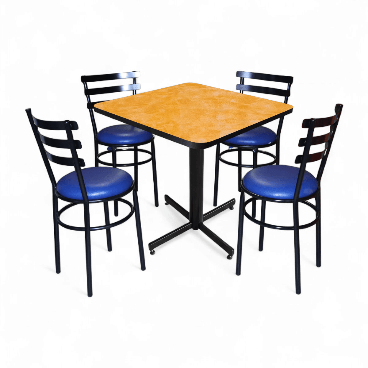 Conjunto Modelo Solera Amarillo Deslavado - estándar 4 sillas view 8