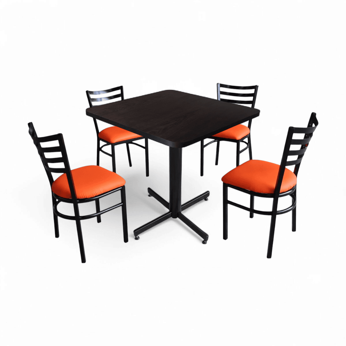 Conjunto Modelo Italia Wengue - estándar 4 sillas view 10