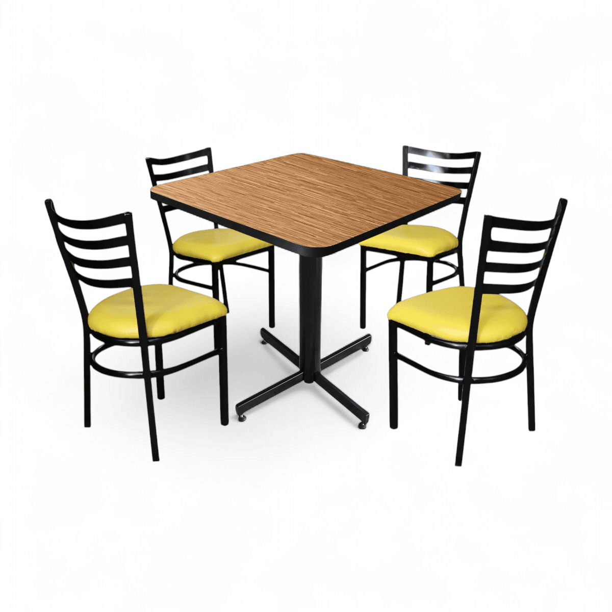 Conjunto Modelo Italia Golden Bambú - estándar 4 sillas view 9