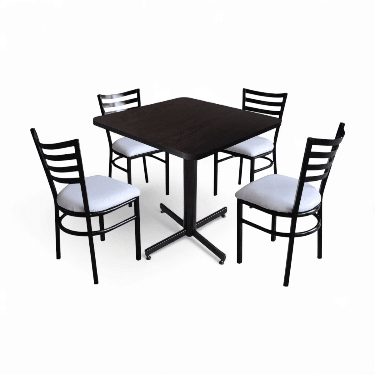 Conjunto Modelo Italia Wengue - estándar 4 sillas view 14