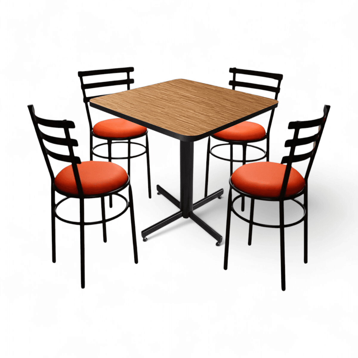 Conjunto Modelo Solera Golden Bambú - estándar 4 sillas view 4