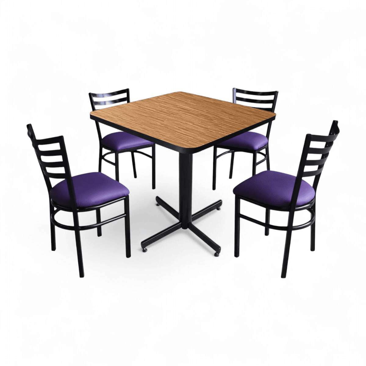 Conjunto Modelo Italia Golden Bambú - estándar 4 sillas view 6