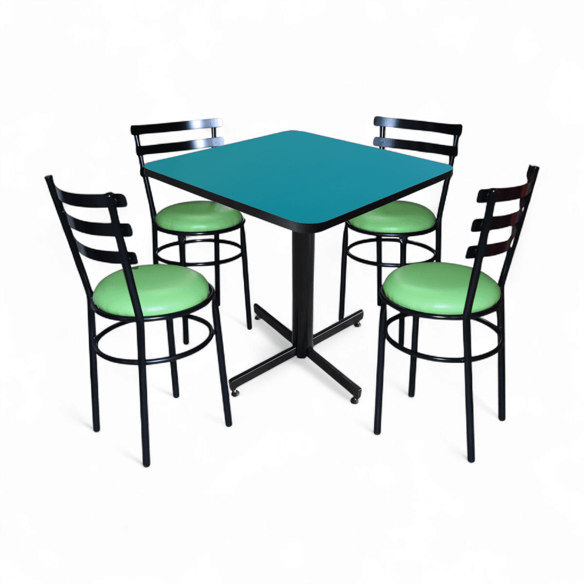 Conjunto Modelo Solera Turquesa - estándar 4 sillas view 5