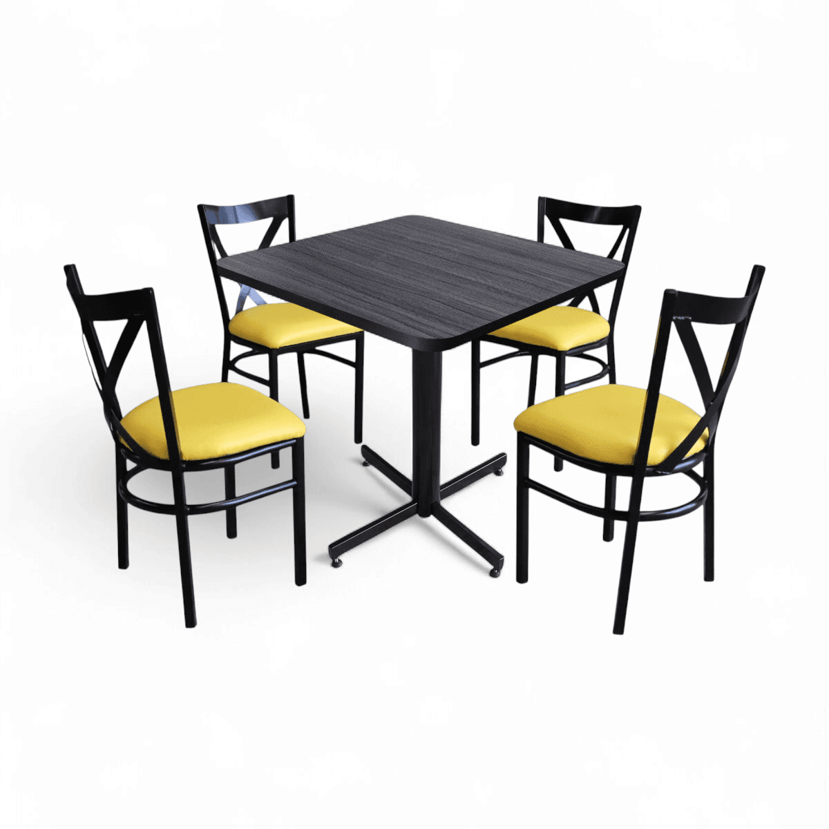 Conjunto Modelo Roma Gris Imperial - estándar 4 sillas view 2