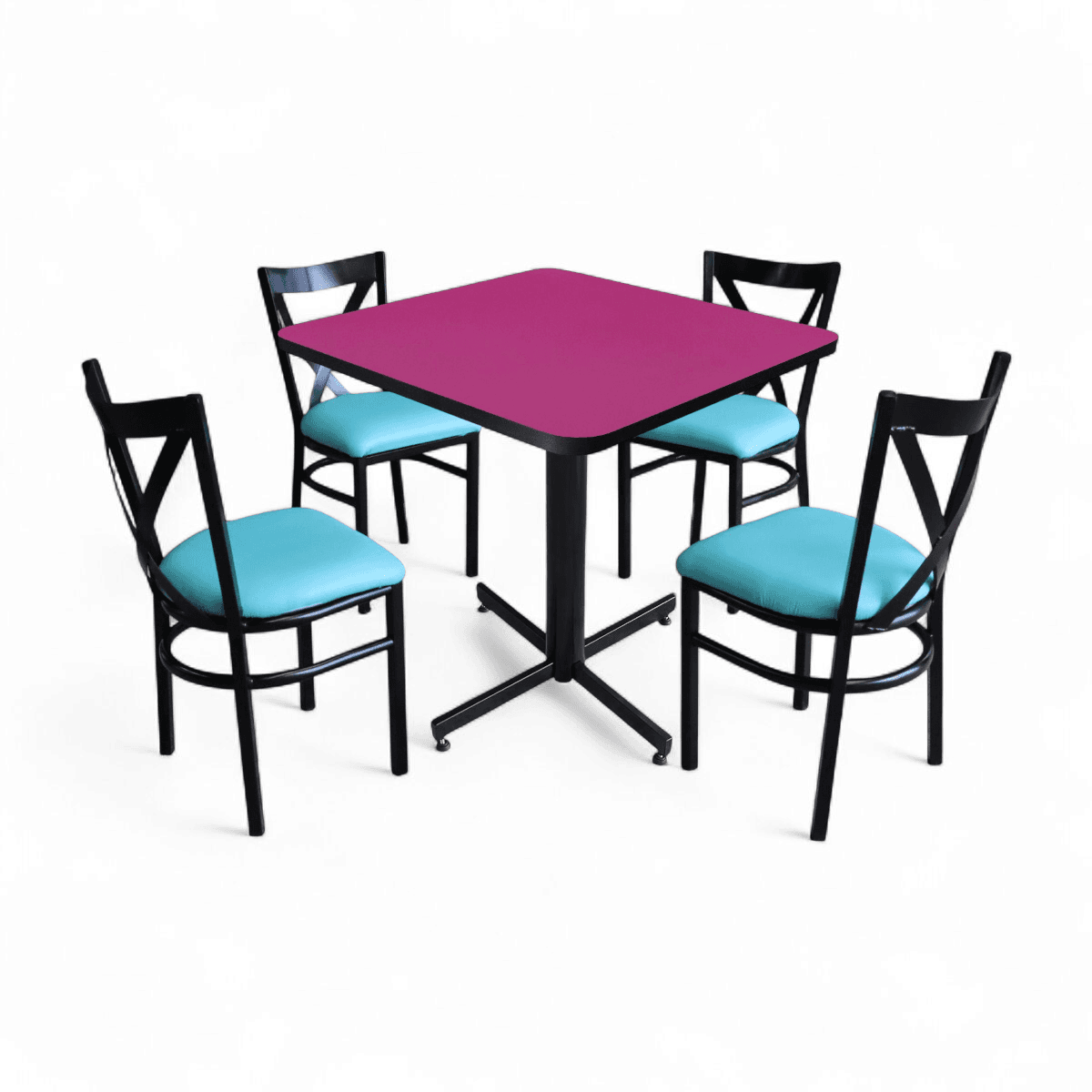 Conjunto Modelo Roma Fiucsa - estándar 4 sillas view 5