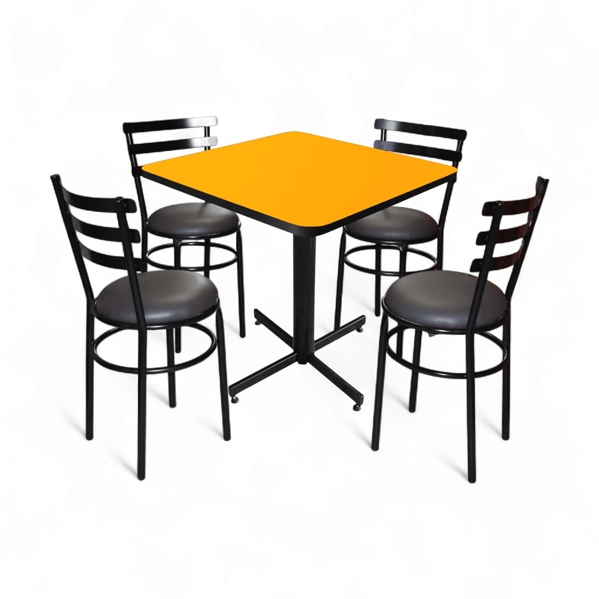 Conjunto Modelo Solera Amarillo Liso - estándar 4 sillas view 19