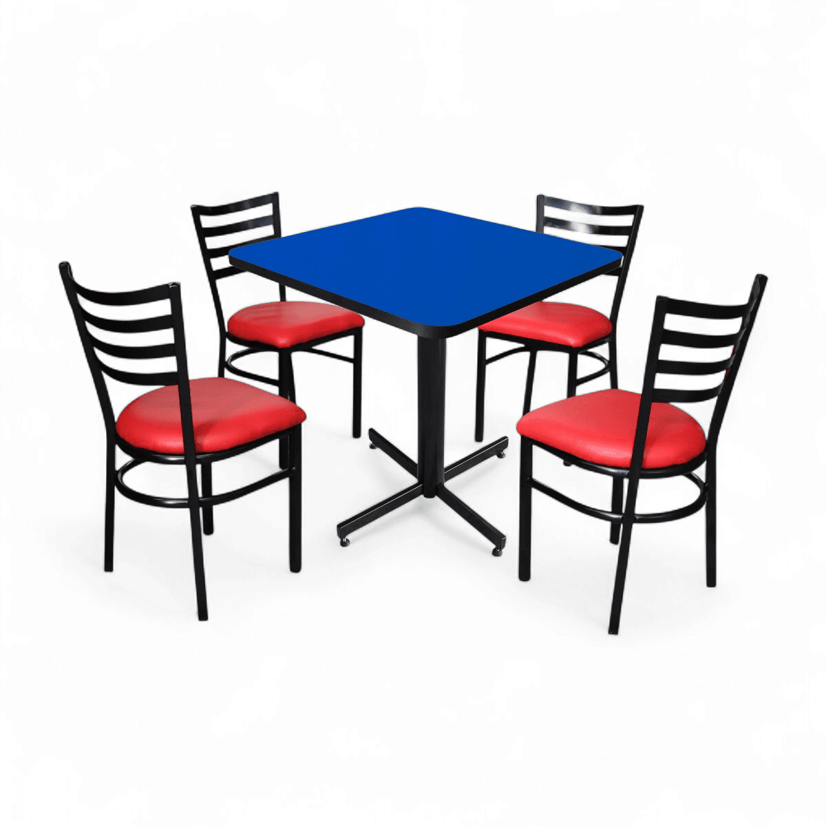 Conjunto Modelo Italia Azul Rey - estándar 4 sillas view 7