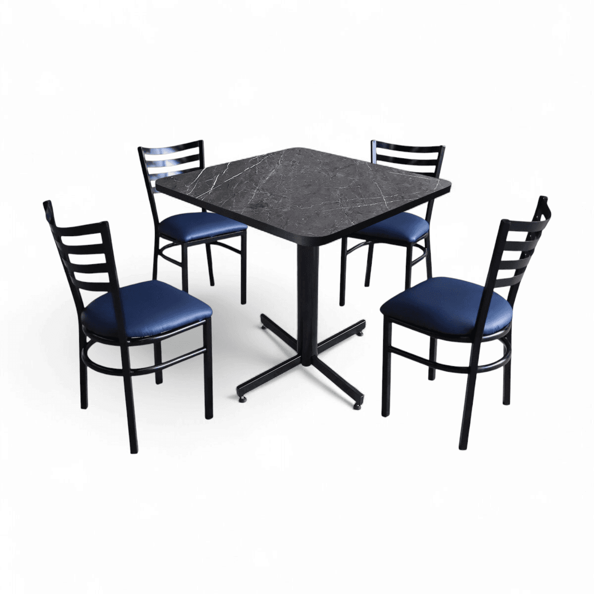 Conjunto Modelo Italia Gris Carrara - estándar 4 sillas view 16