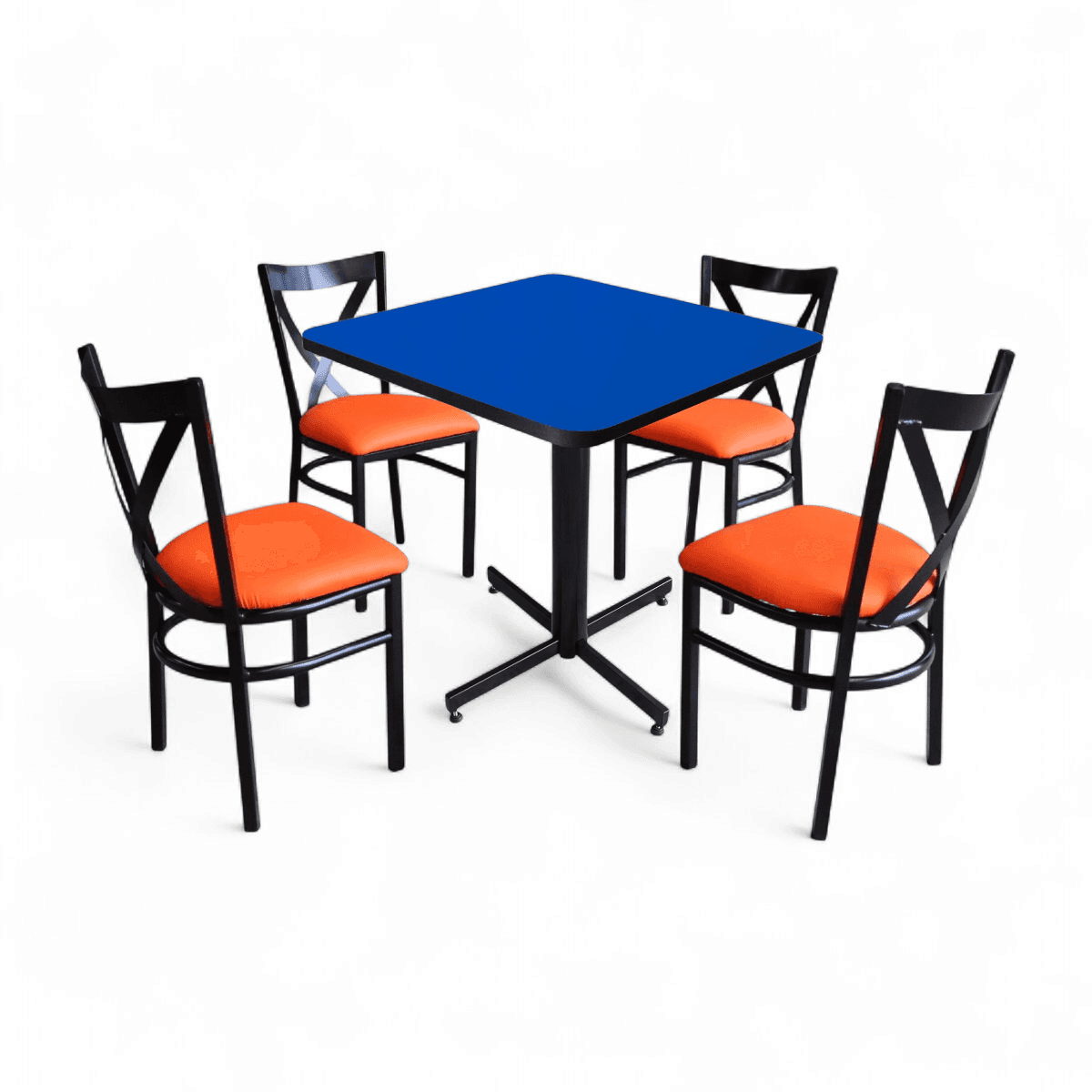 Conjunto Modelo Roma Azul Rey - estándar 4 sillas view 8