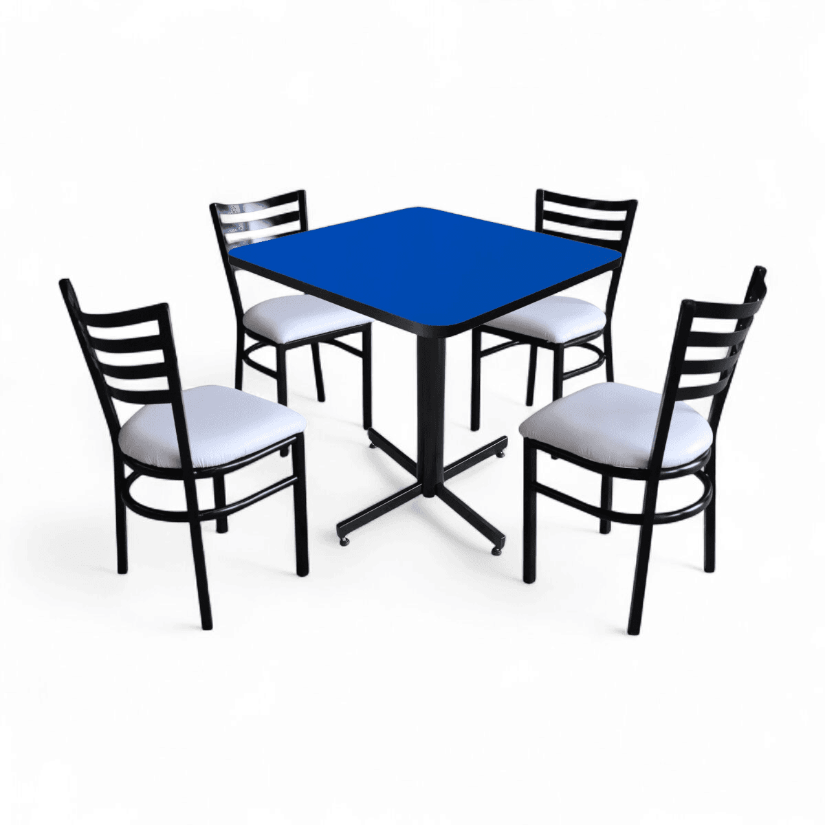 Conjunto Modelo Italia Azul Rey - estándar 4 sillas view 9