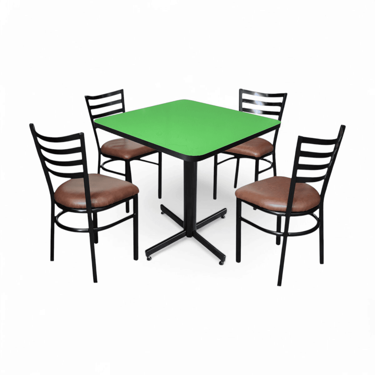 Conjunto Modelo Italia Verde Limón - estándar 4 sillas view 16